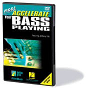 cover MORE ACCELERATE YOUR BASS PLAYING DVD